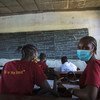 Les étudiants retournent à l'école à Juba, au Soudan du Sud, après plus de quatorze mois de fermeture en raison de la Covid-19.