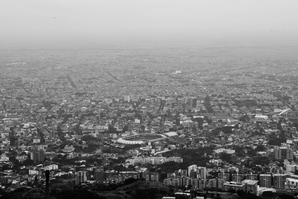 Vista panorámica de la ciudada de Cali, en Colombia