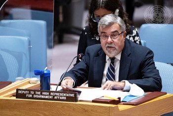 Thomas Markram, adjoint de la Haut-Représentante aux affaires de désarmement, devant le Conseil de sécurité.
