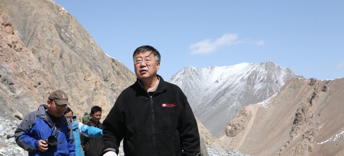 中国著名冰冻圈科学和气候学家、中国科学院院士秦大河。