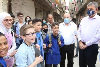 联合国近东救济工程处主任专员拉扎里尼于10月26-29日期间完成了上任后对叙利亚的首次访问。
