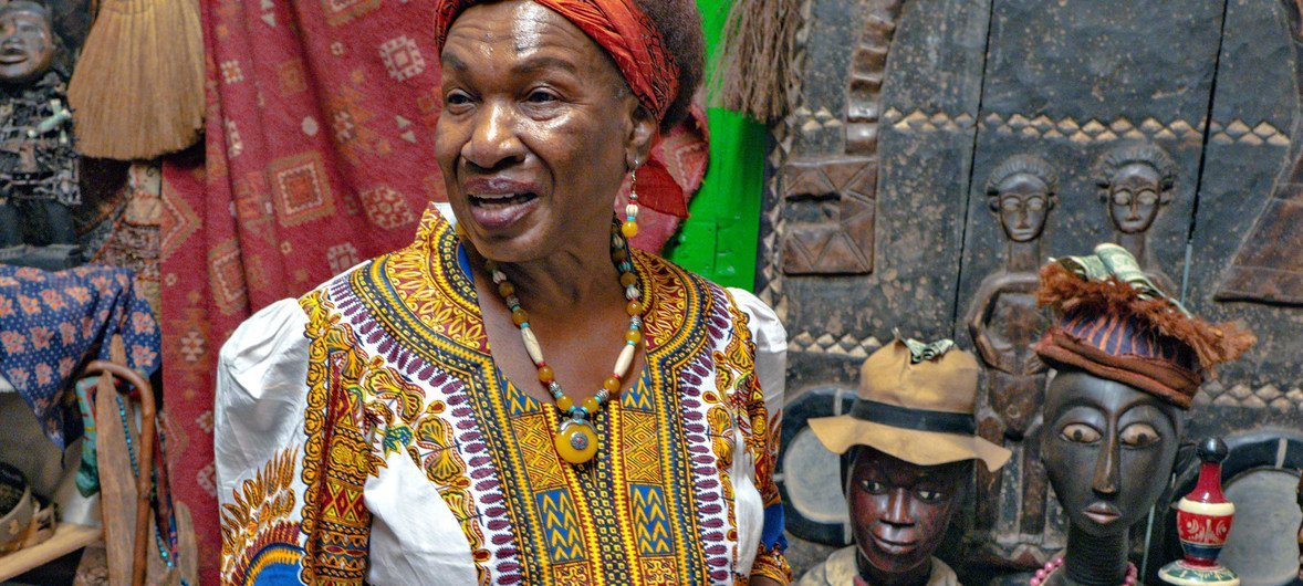 Priestess Miriam Chamani is the founder and Queen Mother of the Voodoo Spiritual Temple in New Orleans.