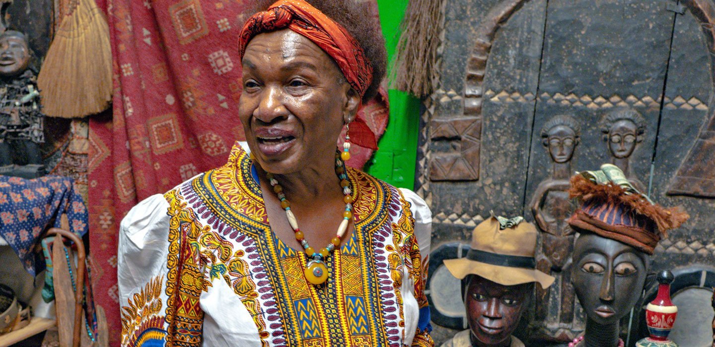 Priestess Miriam Chamani is the founder and Queen Mother of the Voodoo Spiritual Temple in New Orleans. Priestess Miriam Chamani is the founder and Queen Mother of the Voodoo Spiritual Temple in New Orleans.