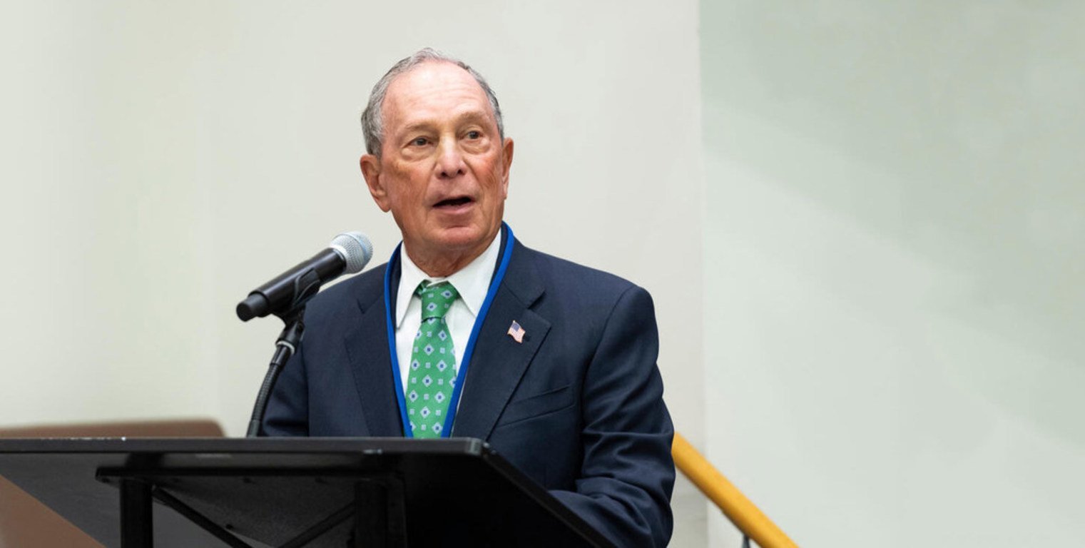 迈克尔·布隆伯格（Michael Bloomberg）再次被任命为联合国秘书长气候雄心与解决方案特使。 （资料照片）