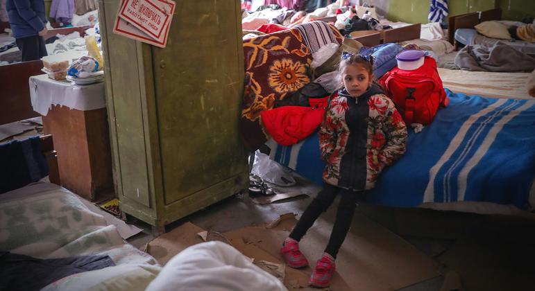 Millions of Ukrainians have been internally displaced in the west of the country, fleeing war in the east.
