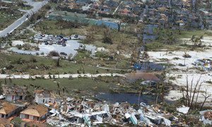 The US Coast Guard has been supporting response efforts in the Bahamas following Hurricane Dorian