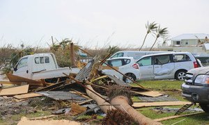 The devastation of hurricane Dorian is visible in Treasure Cay, Bahamas. The Coast Guard is supporting the Bahamian National Emergency Management Agency and the Royal Bahamian Defense Force, who are leading search and rescue efforts. (4 September 2019)