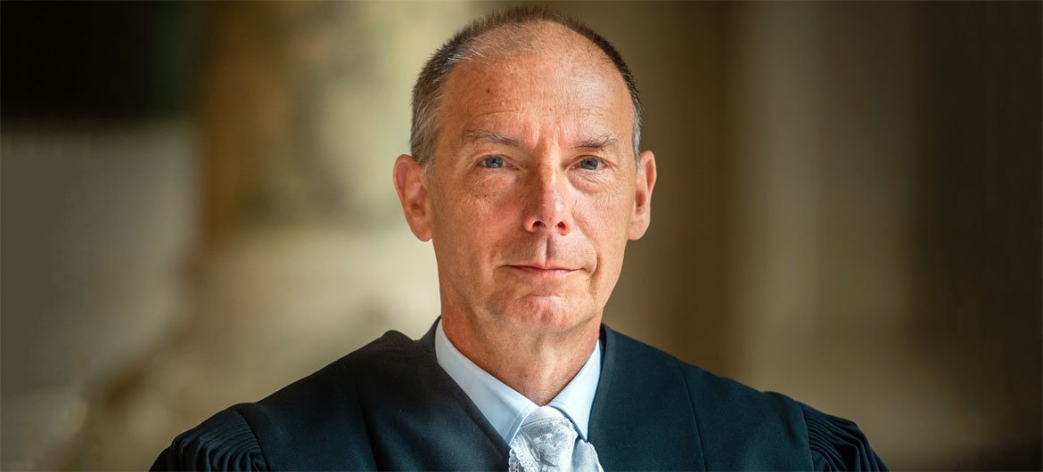 Philippe Gautier, Greffier de la Cour internationale de Justice (CIJ).