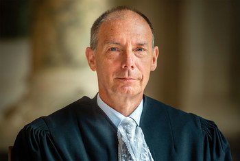 Philippe Gautier, Registrar of the International Court of Justice (ICJ) the principal judicial organ of the United Nations.