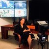 La representante especial del Secretario General para la reducción del riesgo de desastres, Mami Mizutori, durante su entrevista en la ciudad de México.