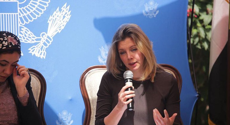 نائبة هيئة الأمم المتحدة للمرأة في مصر جيلان المسيري