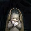 Новорожденный в Уганде