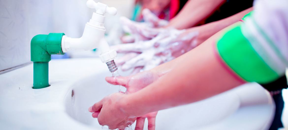 During a global pandemic, one of the cheapest, easiest, and most important ways to prevent the spread of a virus is to wash your hands frequently with soap and water.