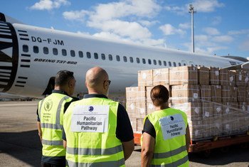 The UN is delivering vital medical supplies, to support COVID-19 response efforts in the Pacific.