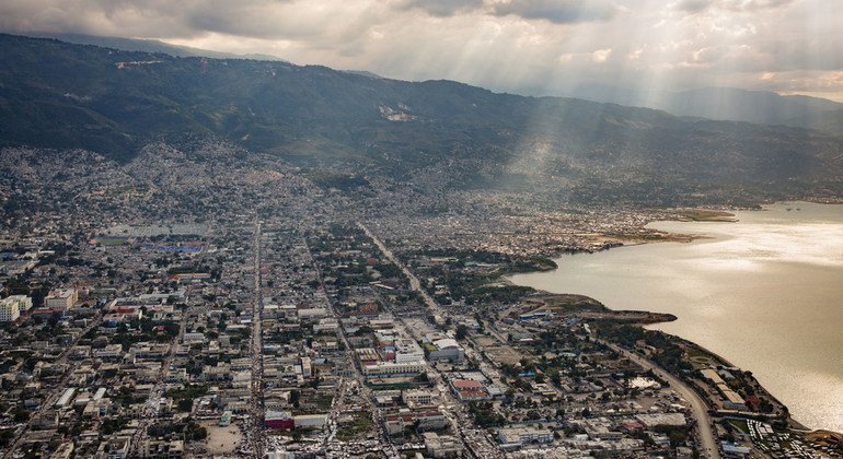 海地首都太子港。