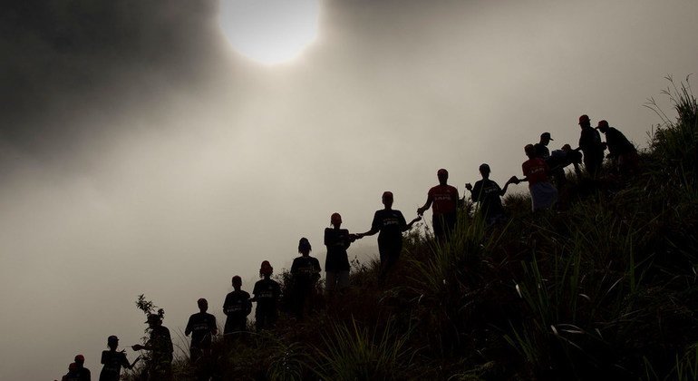 A community violence reduction program, supported by the UN peacekeeping mission in Haiti, employed local residents in a cash-for-work programme in 2012 building rock walls and planting vegetation in order to save arable land and prevent flooding.