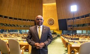 El presidente electo de la Asamblea General de la ONU, Abdulla Shahid