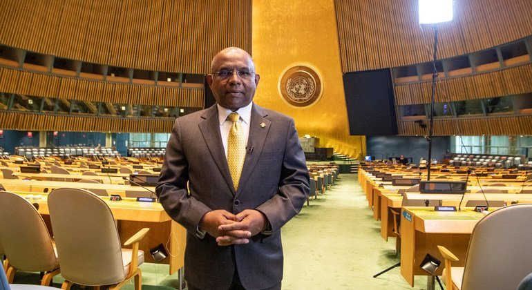 INTERVIEW: Amid disease and destruction, new UN Assembly president highlights hope 