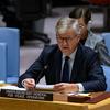 وكيل الأمين العام للأمم المتحدة لعمليات السلام، جان بيير لاكروا، خلال احاطته لمجلس الأمن الدولي