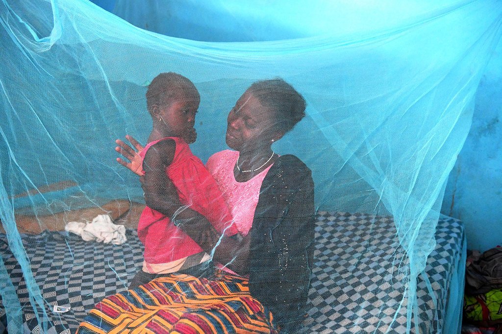 Los mosquiteros son una herramienta importante para protegerse de los piquetes de mosquitos transmisores de la malaria.