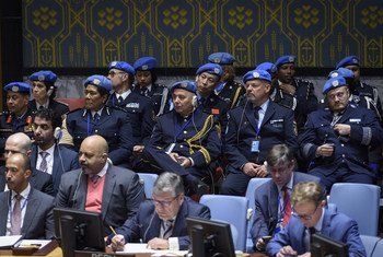 Réunion du Conseil de sécurité sur les opérations de maintien de la paix le 6 novembre 2019.