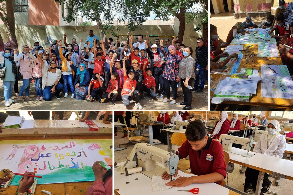 مشروع منظمة العمل الدولية لتسريع القضاء على عمل الأطفال في سلاسل توريد القطن في مصر