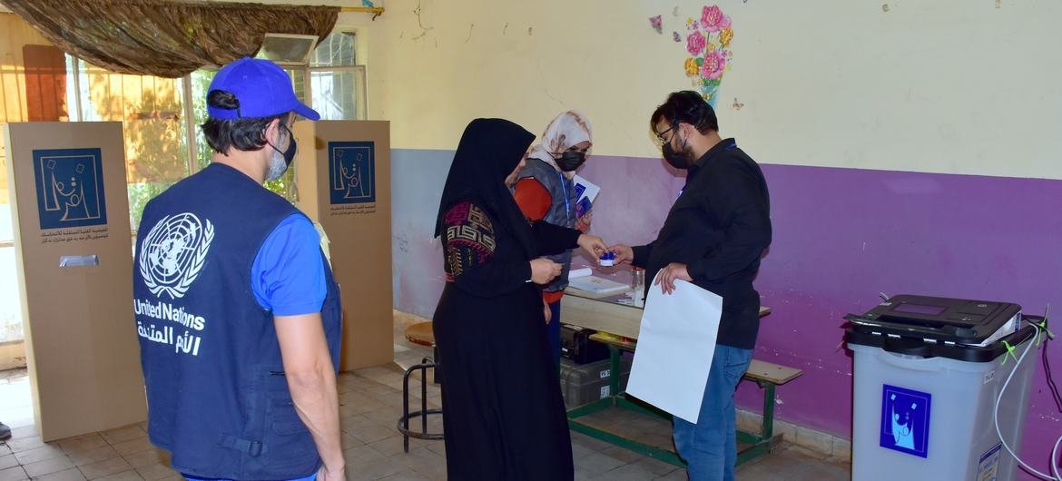 United Nations staffer Brenden Varma in Baghdad 