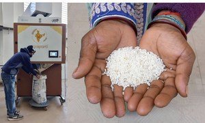 भारत में विश्व खाद्य कार्यक्रम (डब्ल्यूएफ़पी) ने ‘अन्नपूर्ति’ कार्यक्रम विकसित किया, जिसके तहत एक स्वचालित डिस्पेंसिंग मशीन के ज़रिये लोगों को किसी भी समय अपनी पसंद का अनाज मिलता है.