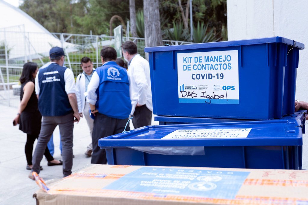 泛美卫生组织在危地马拉积极帮助当局做好应对冠状病毒大流行的准备。