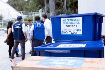 La Organización Panamericana de la Salud/OMS ayuda a Guatemala en la respuesta del coronavirus.