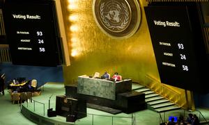 L'Assemblée générale des Nations Unies a suspendu la Russie du Conseil des droits de l'homme.