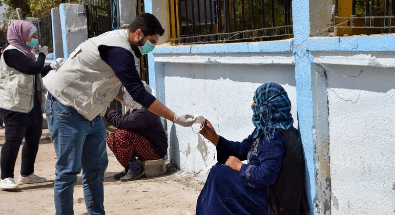 L'ONU soutient les communautés vulnérables au Syrie pendant la pandémie de coronavirus.