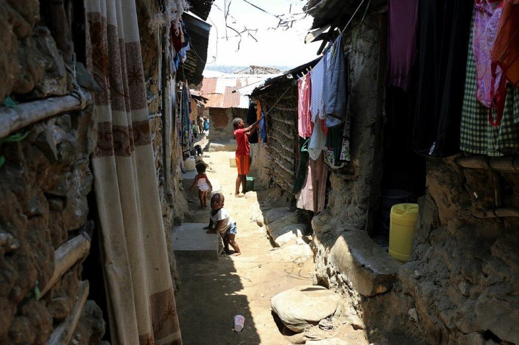 Les habitants du campement de Moroto Simitini à Mombasa ont été durement touchés par les conséquences économiques de la Covid-19.