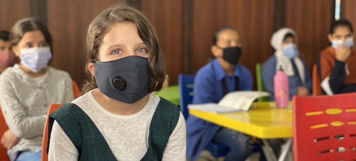 La pandemia de COVID-19 y los cierres de escuelas suponen una grave amenaza para 110 millones de alumnos y alumnas de la región de Oriente Medio y el Norte de África.