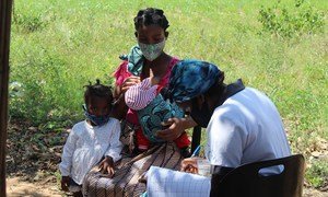 Agência da ONU promove campanhas para mulheres deslocadas e nas comunidades