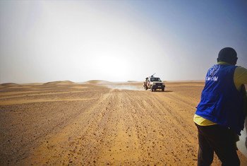تقوم المنظمة الدولية للهجرة والمديرية العامة للحماية المدنية في النيجر بمهام بحث وإنقاذ مشتركة في الصحراء.