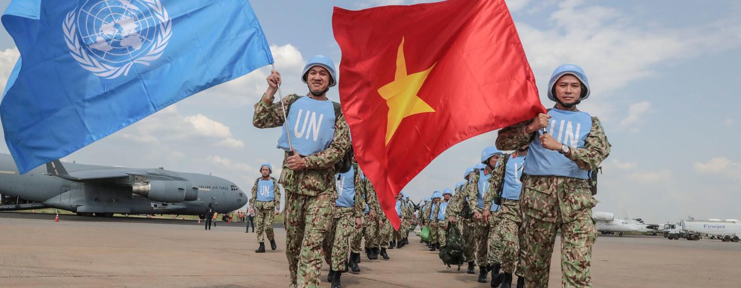 A team of 30 Vietnamese medical doctors arrived in Juba to begin their deployment to the United Nations Mission in South Sudan. A team of 30 Vietnamese medical doctors arrived in Juba to begin their deployment to the United Nations Mission in South Sudan.