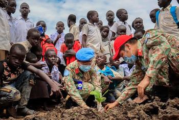 Миротворцы ООН в Южном Судане. 