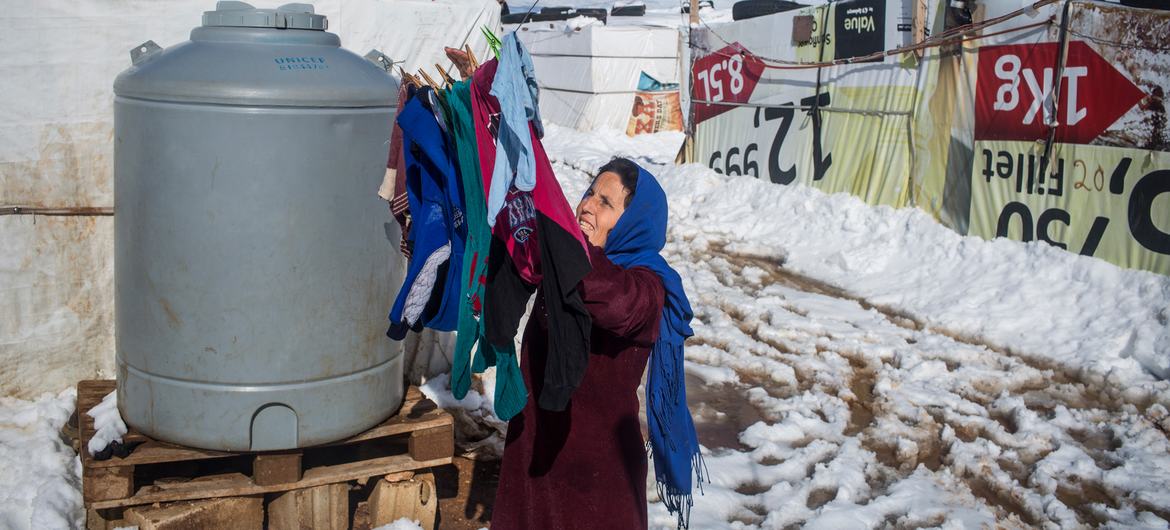 After Storm Norma, extreme winter weather affects Syrian refugees in Lebanon.