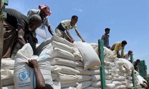World Food Programme (WFP) convoys loaded with relief and nutritious foods stand by to deliver to communities in Ethiopia’s Tigray and Afar.