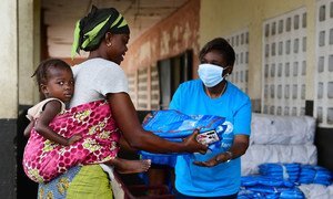 UNICEF is distributing critical supplies to families in Côte d’Ivoire during the COVID-19 pandemic.