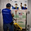 Vacinas contra Covid-19 da Covax chegam em El Salvador