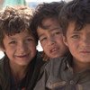 अफ़ग़ान शरणार्थी बच्चे.