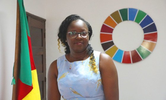 Cecile Mawe, founder and President of Jeunes en Action pour le Développement Durable (JADD), Cameroon.