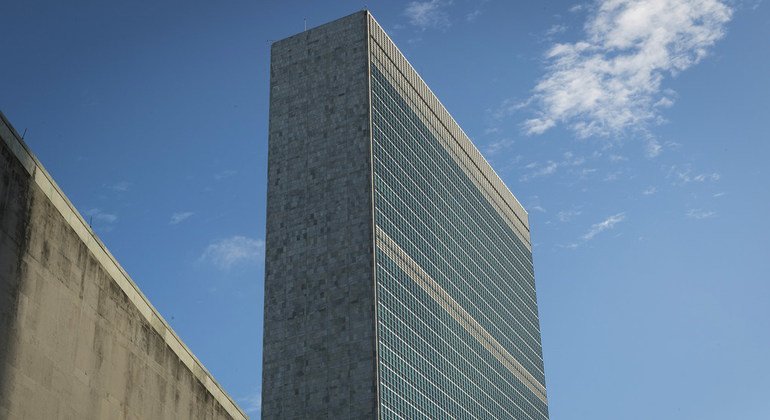 Edificio del Secretariado de las Naciones Unidas en Nueva York