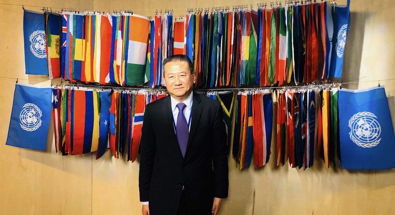 秘书长非洲大湖区问题特使夏煌接受联合国新闻专访。