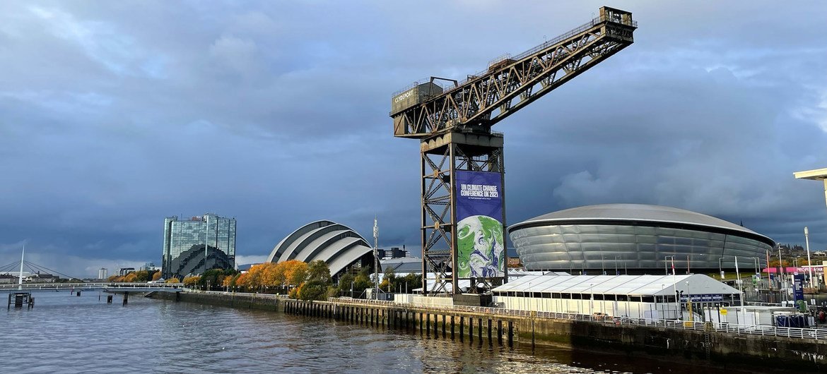 COP26 is being held at the Scottish Event Campus, a Green Tourism Award-winning event space in the heart of Glasgow.