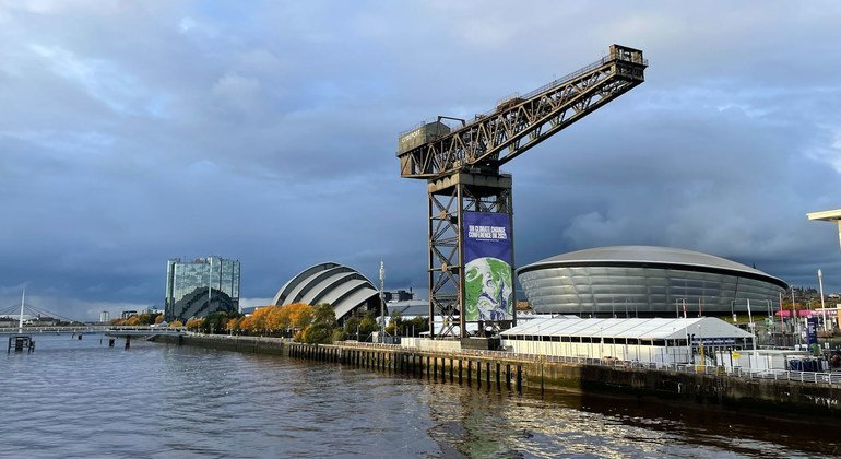 La COP26 s’est tenue au Scottish Event Campus, un espace événementiel au cœur de Glasgow. Il dispose de cinq espaces de réunion interconnectés.