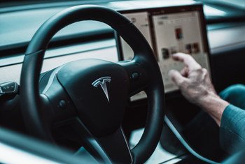 Car companies like Tesla are increasingly using AI to control vehicles.