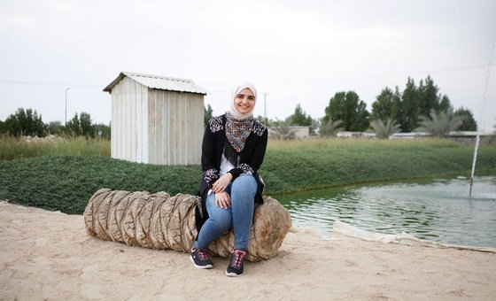 Fatemah Alzelzela has been honoured as a United Nations Young Champion of the Earth, 2020.